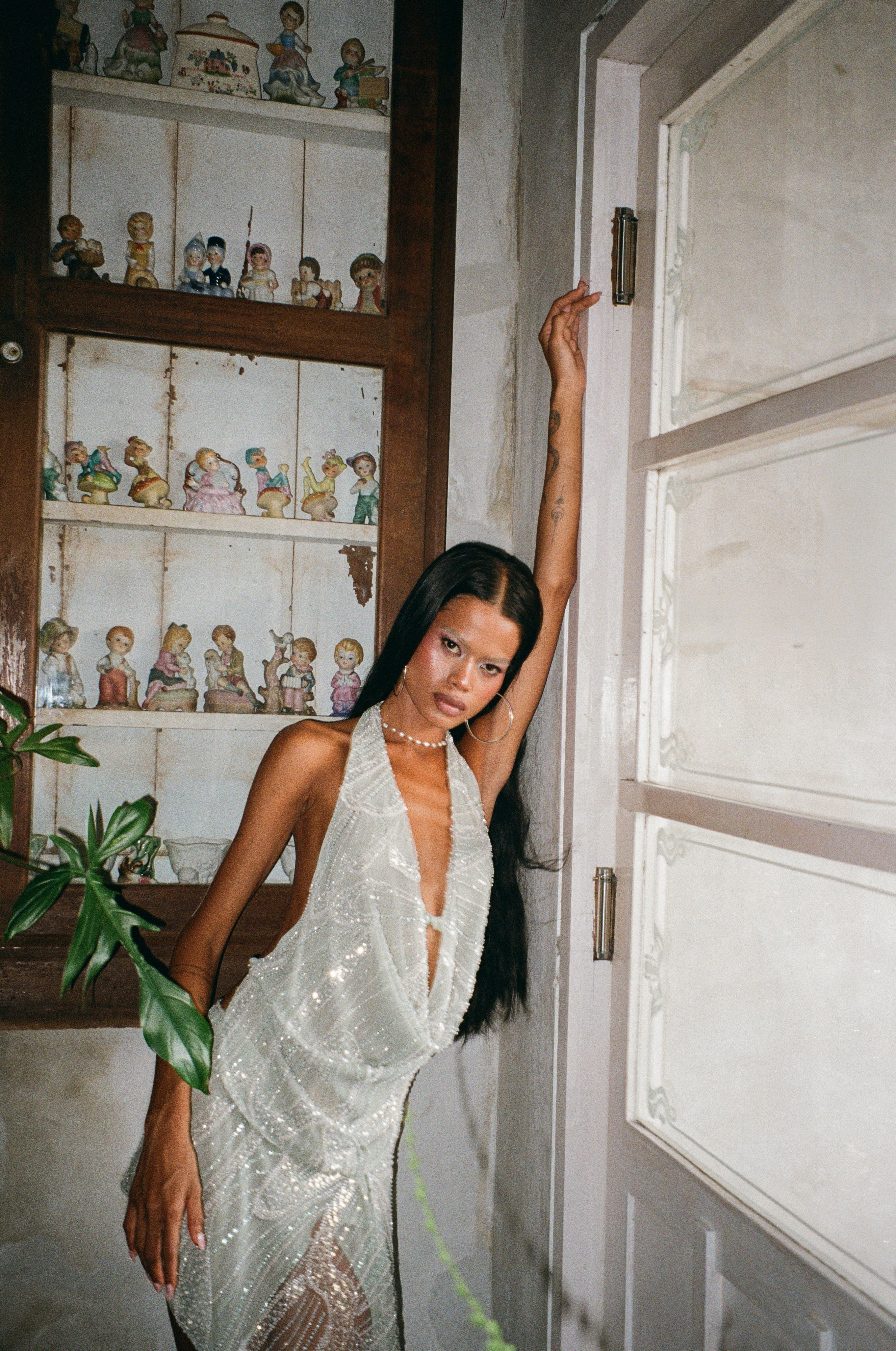 Aquamarine Embellished Top