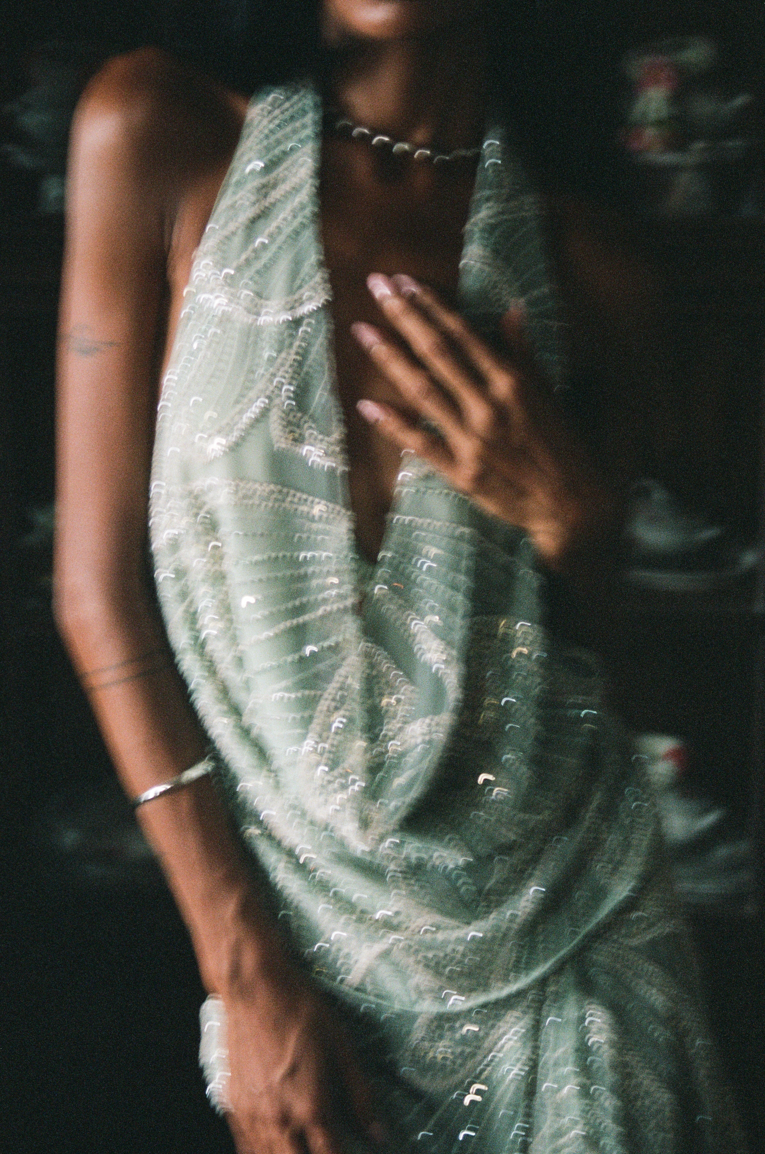 Aquamarine Embellished Top