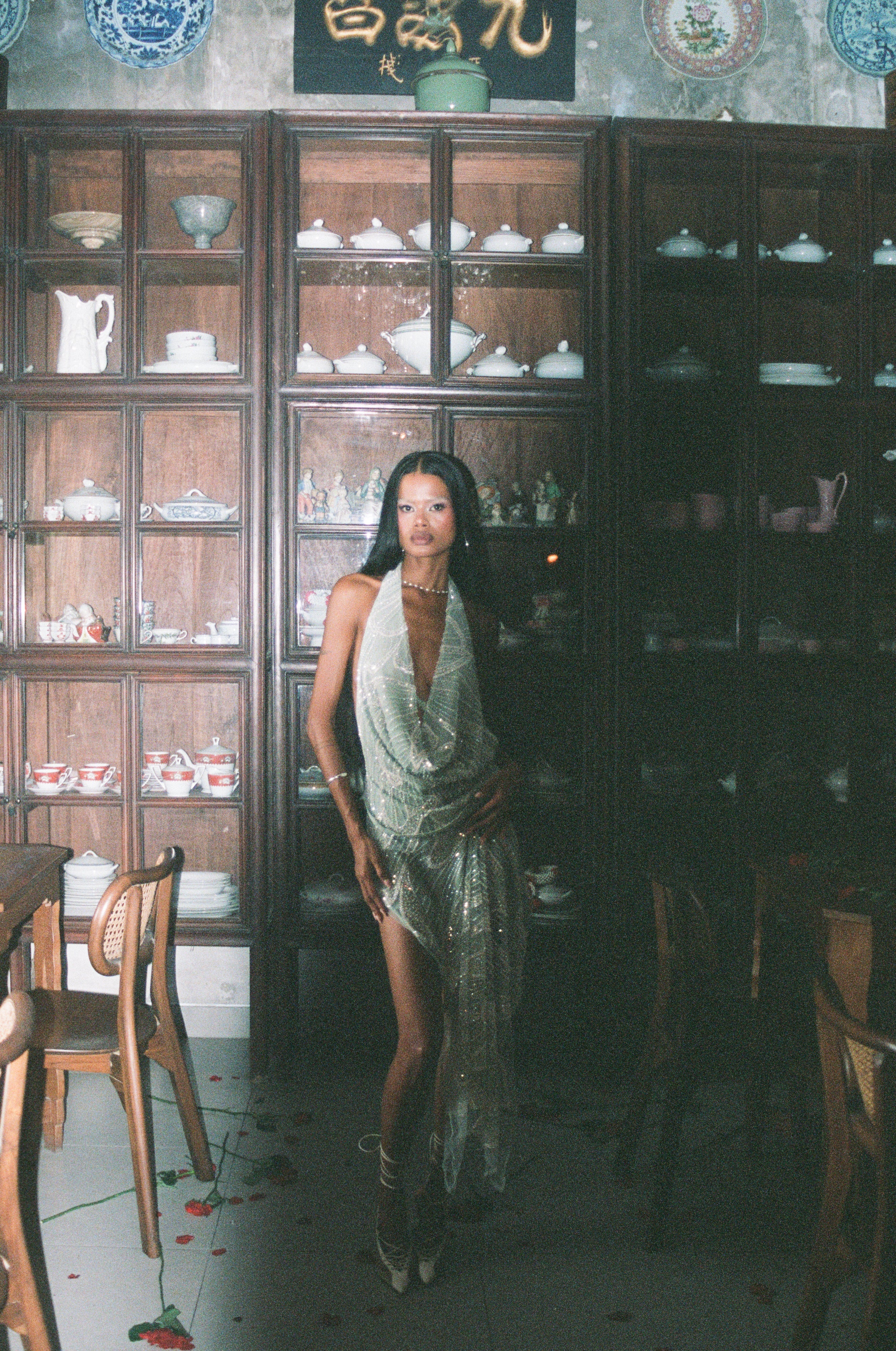 Aquamarine Embellished Top