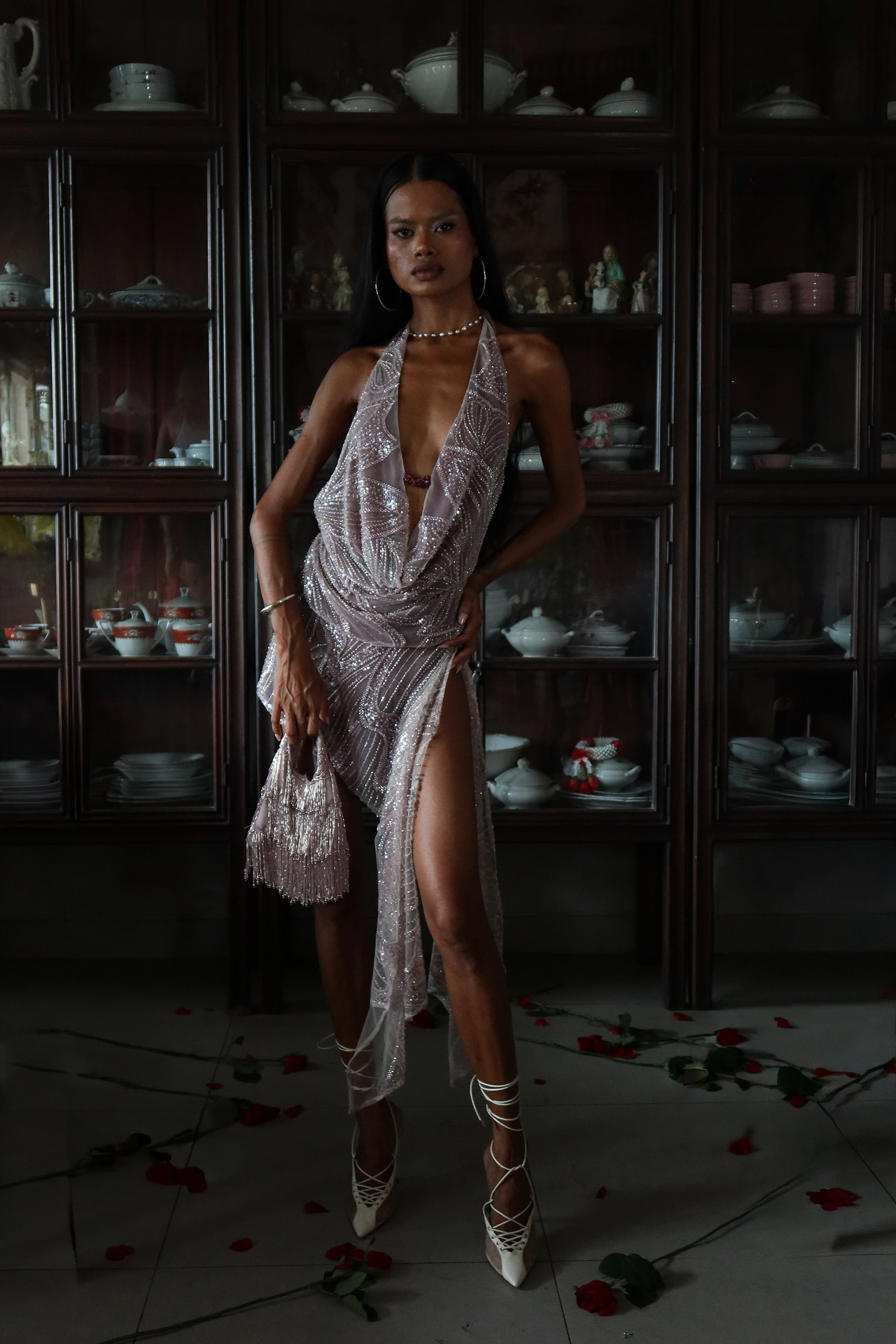 Amétrine Embellished Skirt