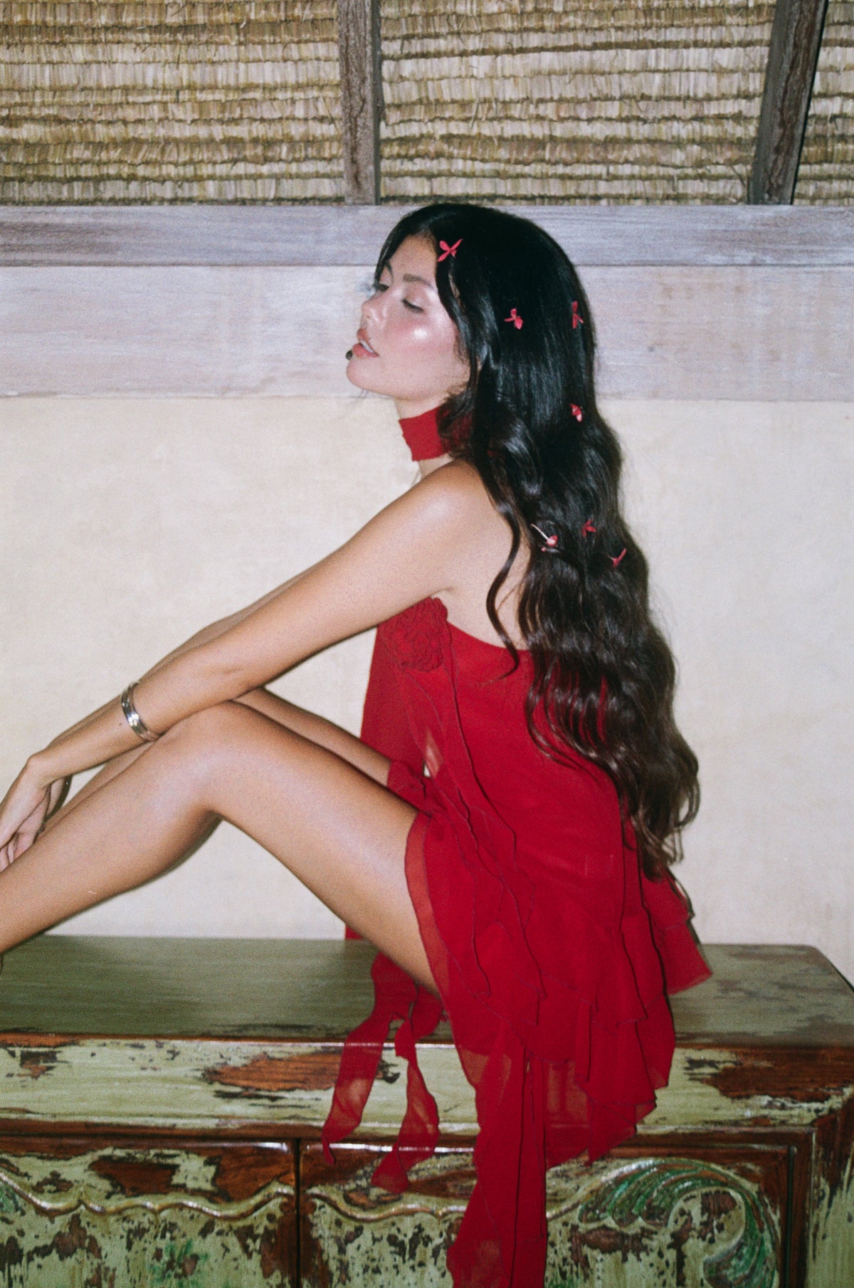 She Loves Me Hot Mini Dress