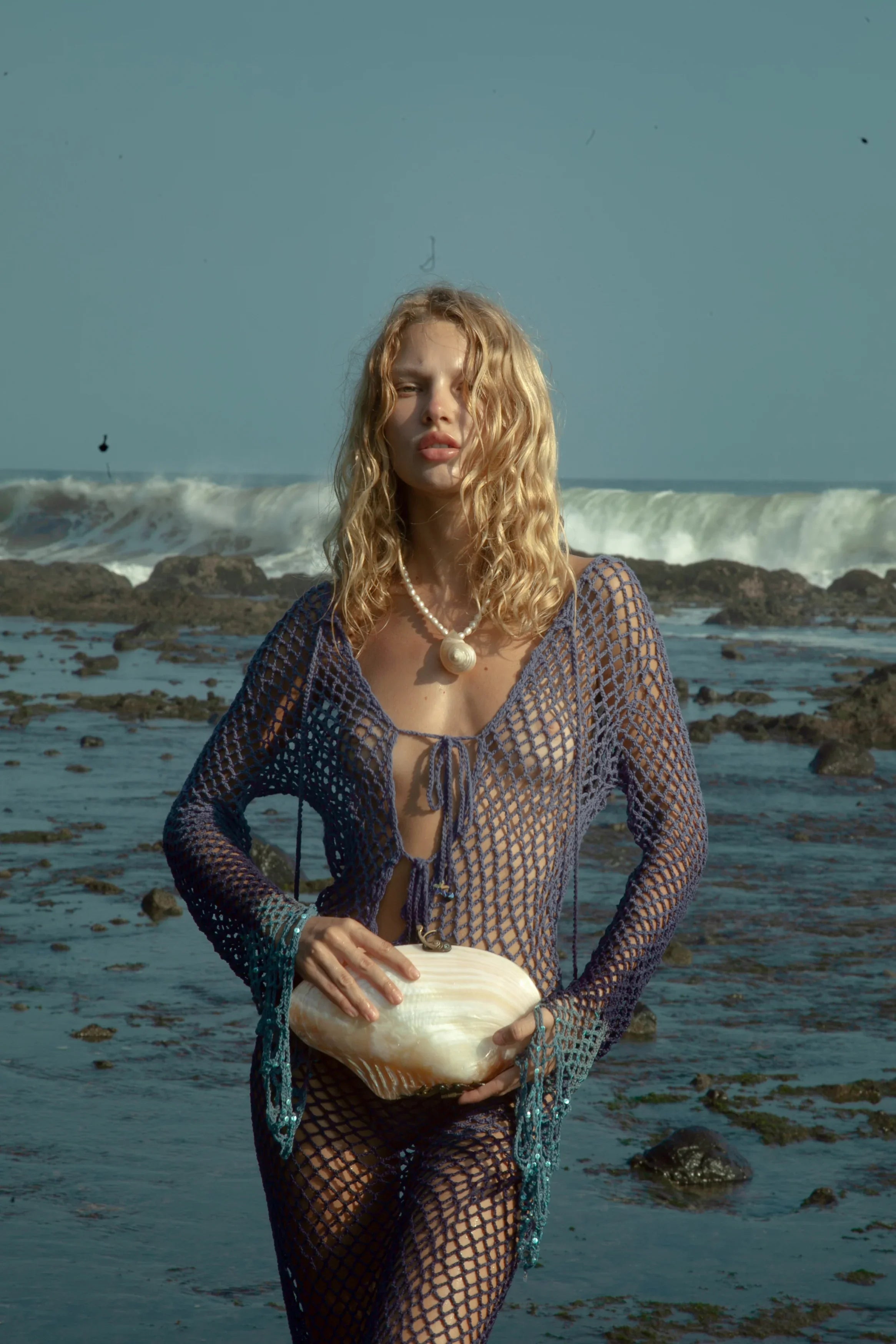 Sea Gypsy Crochet Dress