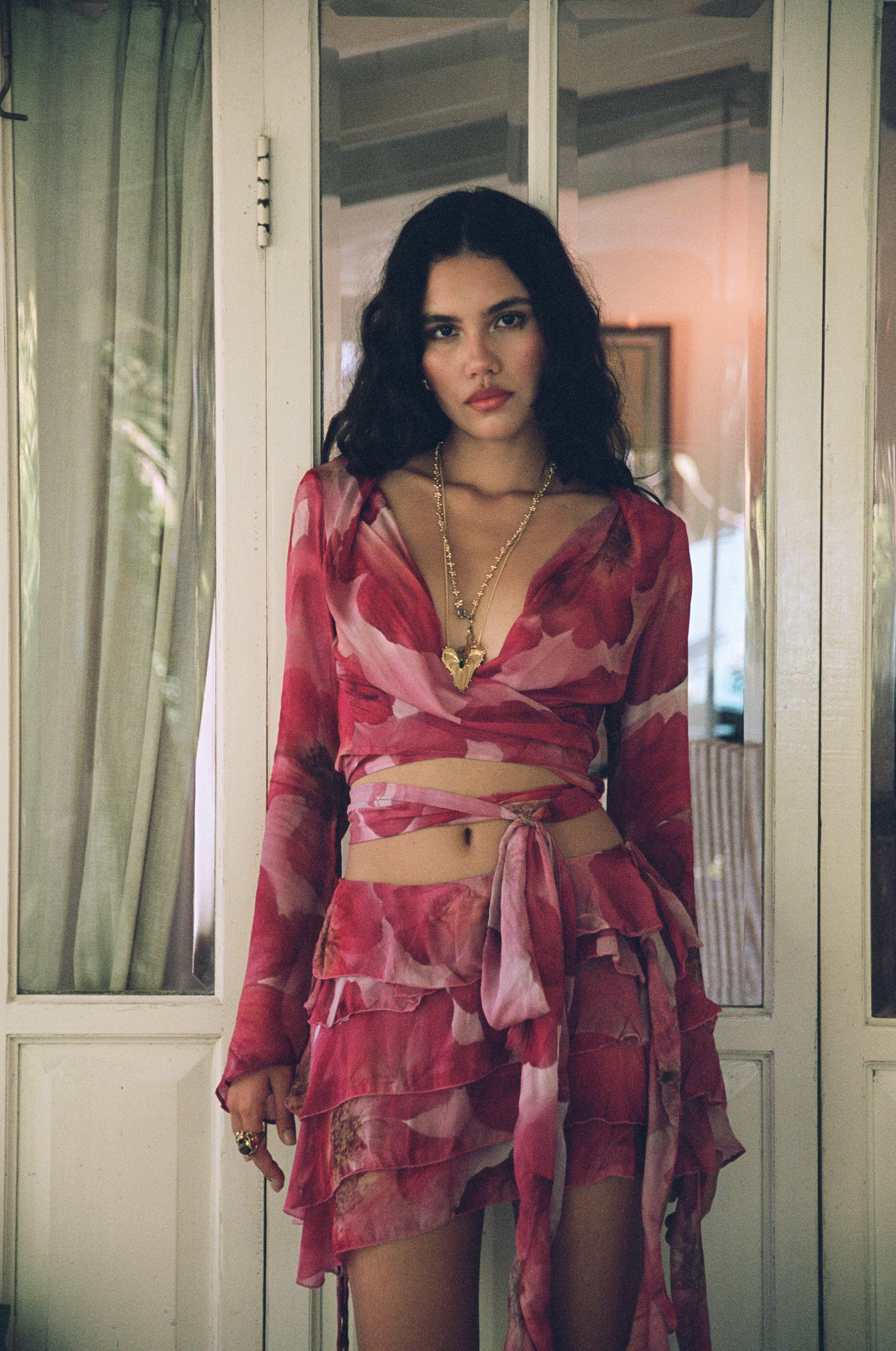 Kiss From A Rose Frill Skirt