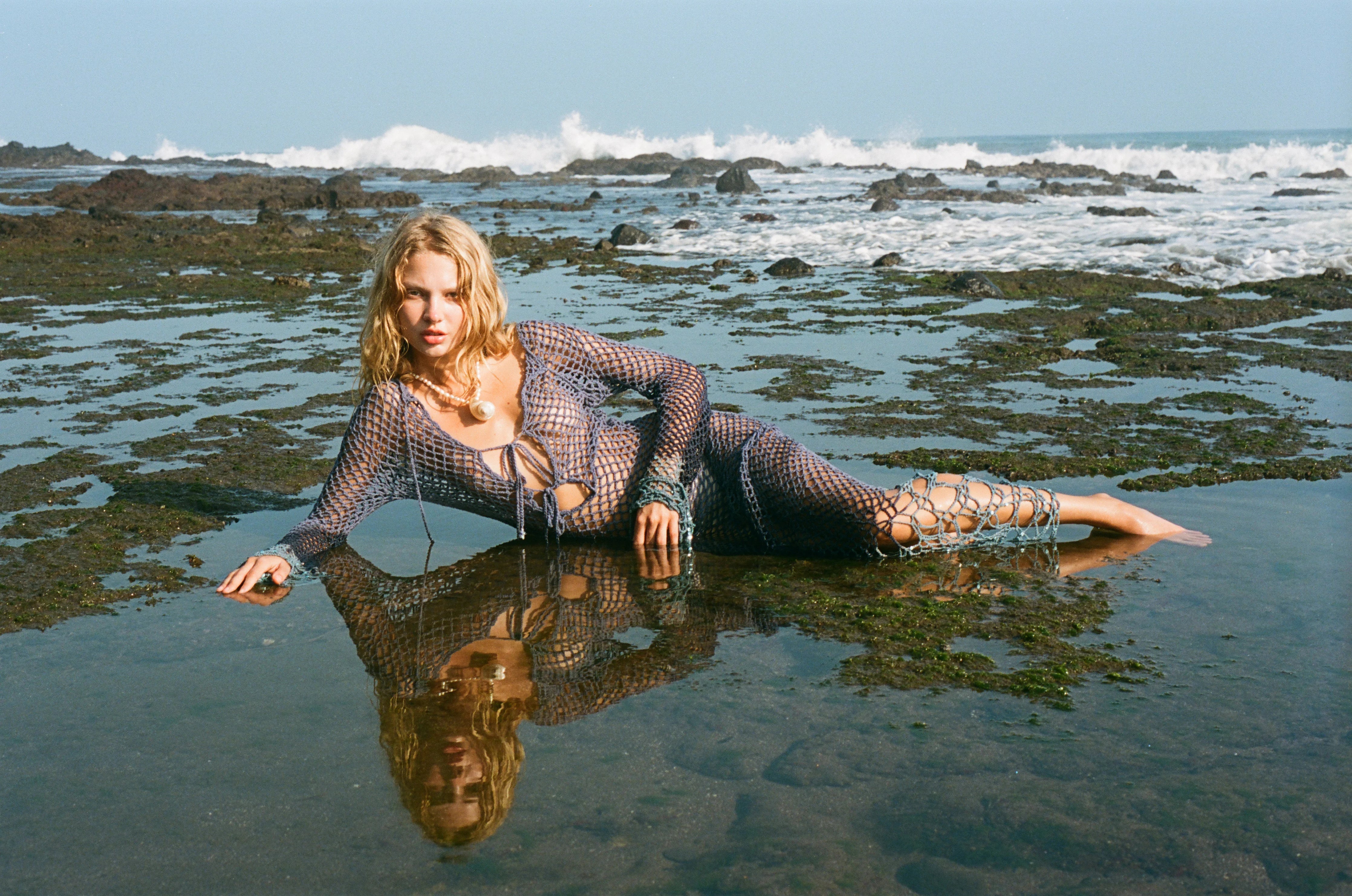 Sea Gypsy Crochet Dress