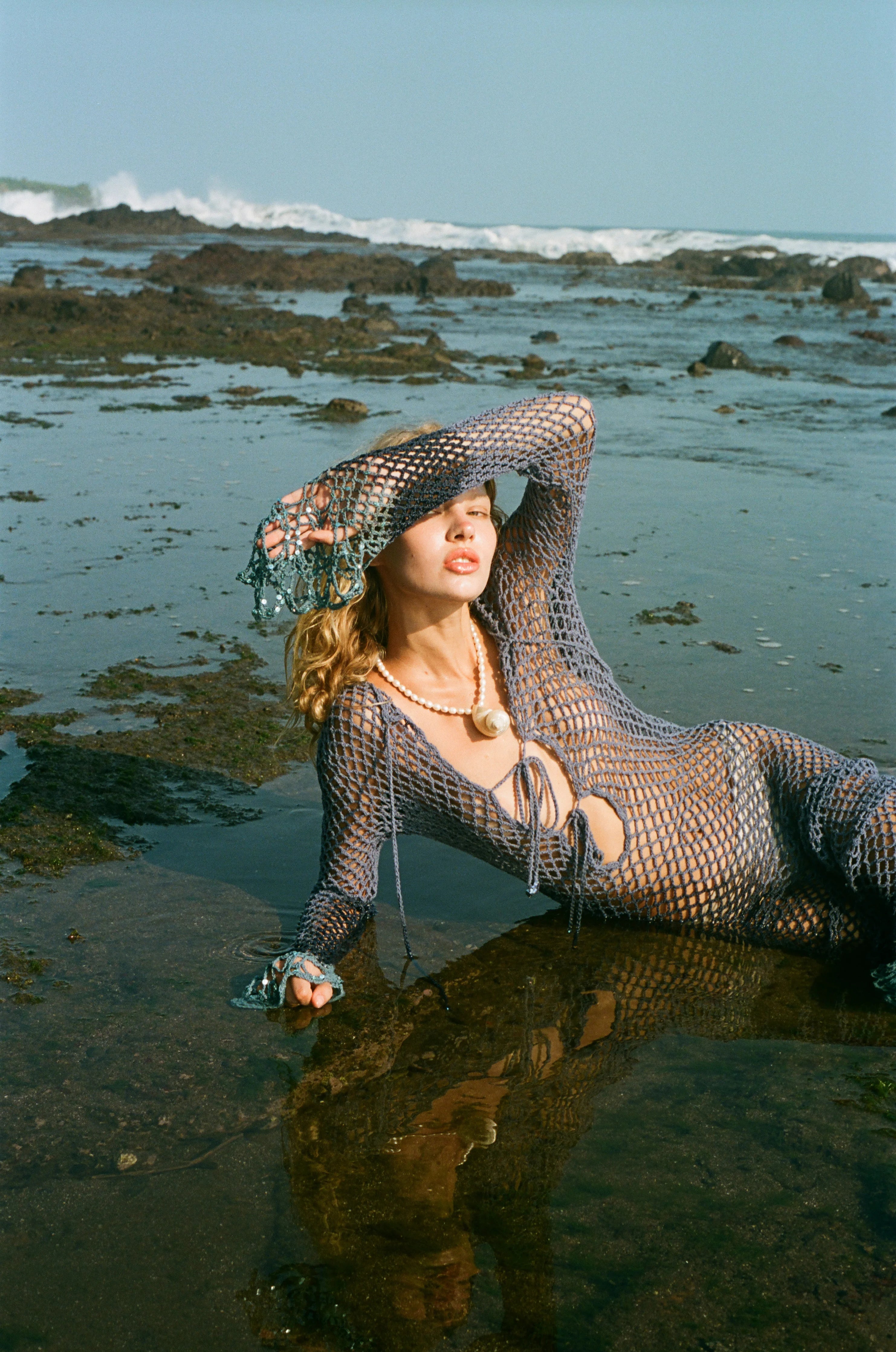 Sea Gypsy Crochet Dress