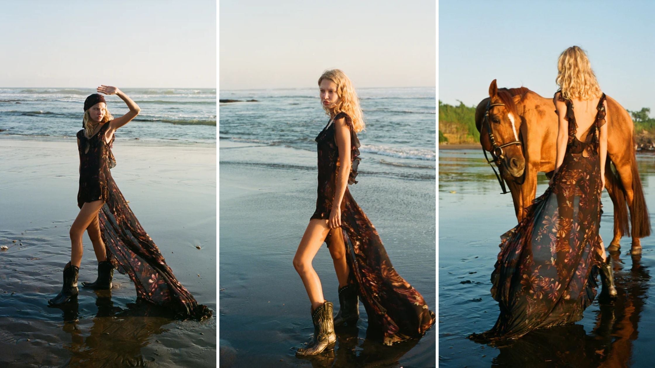 beach to evening outfit