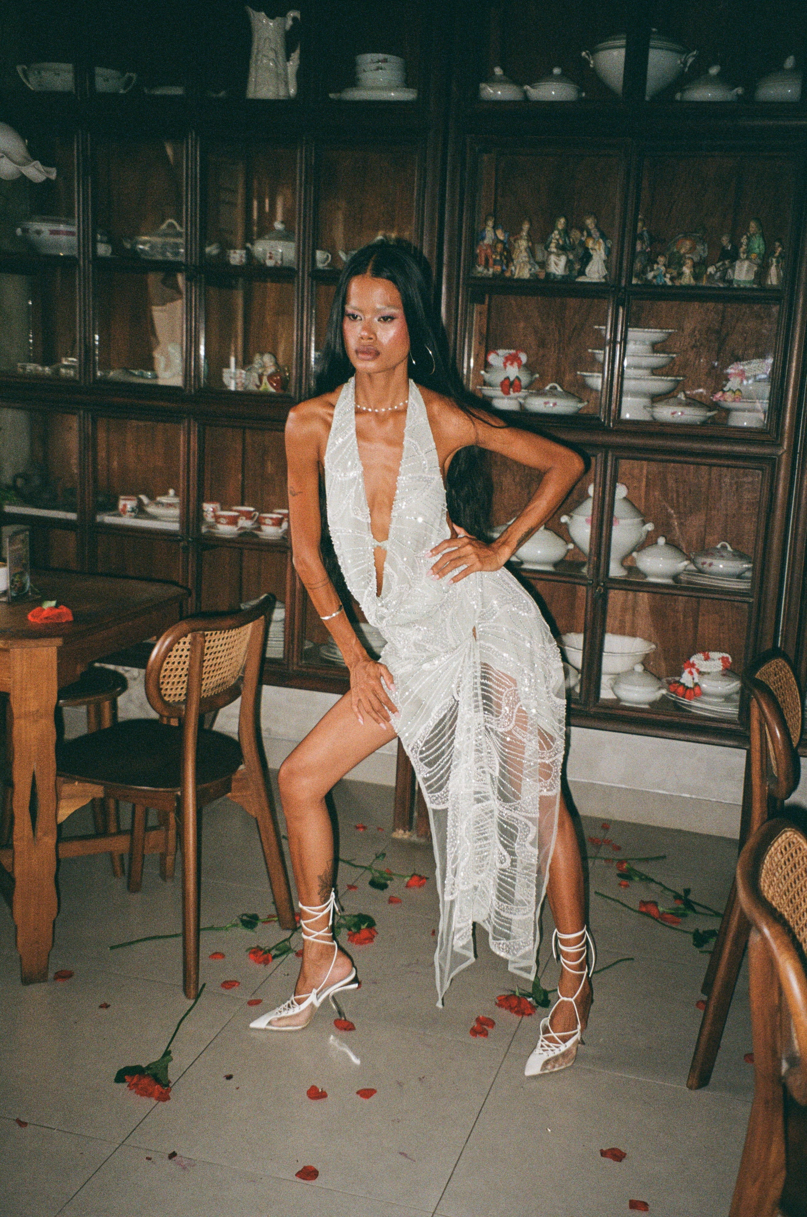 Aquamarine Embellished Top