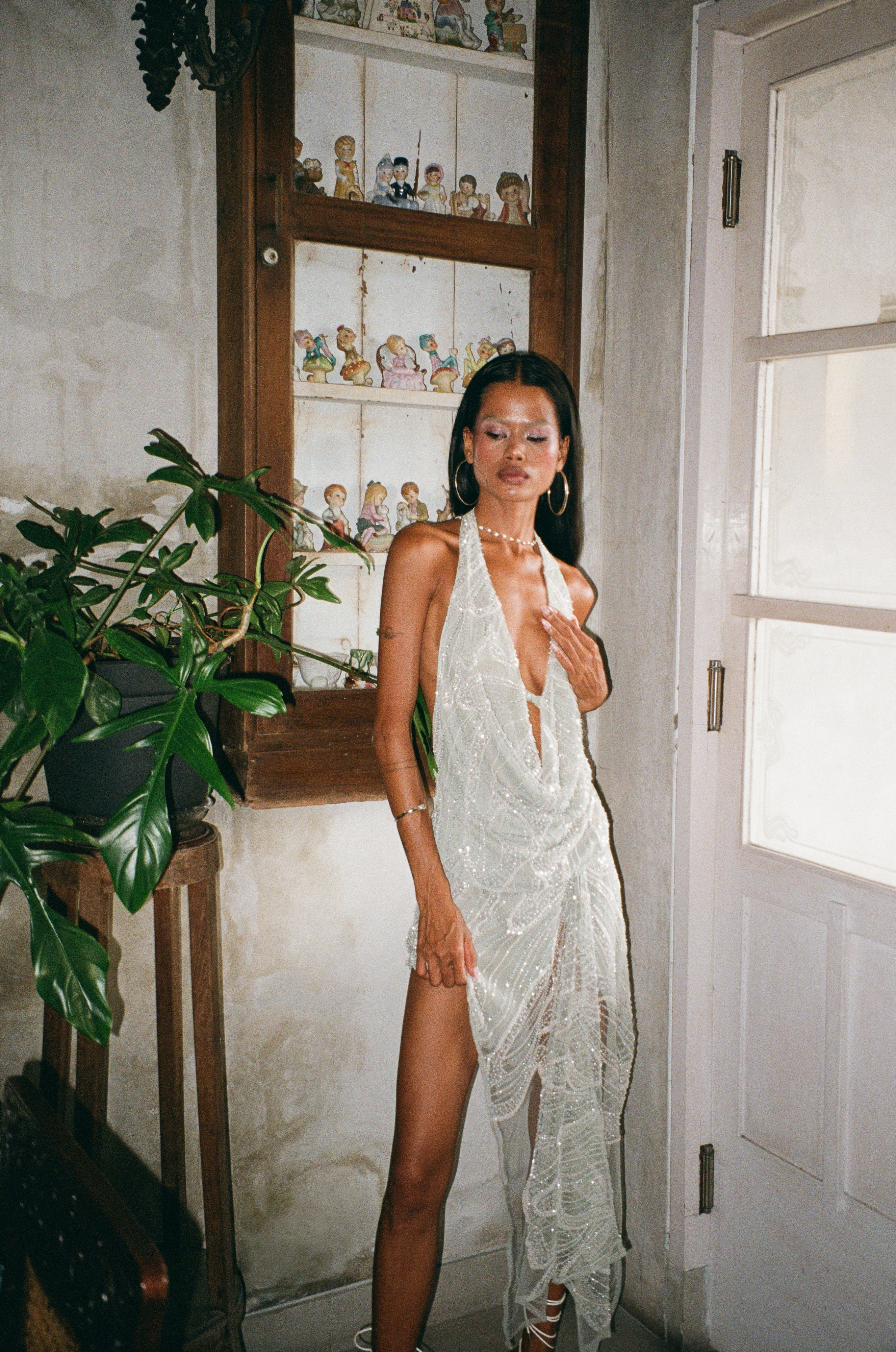 Aquamarine Embellished Top