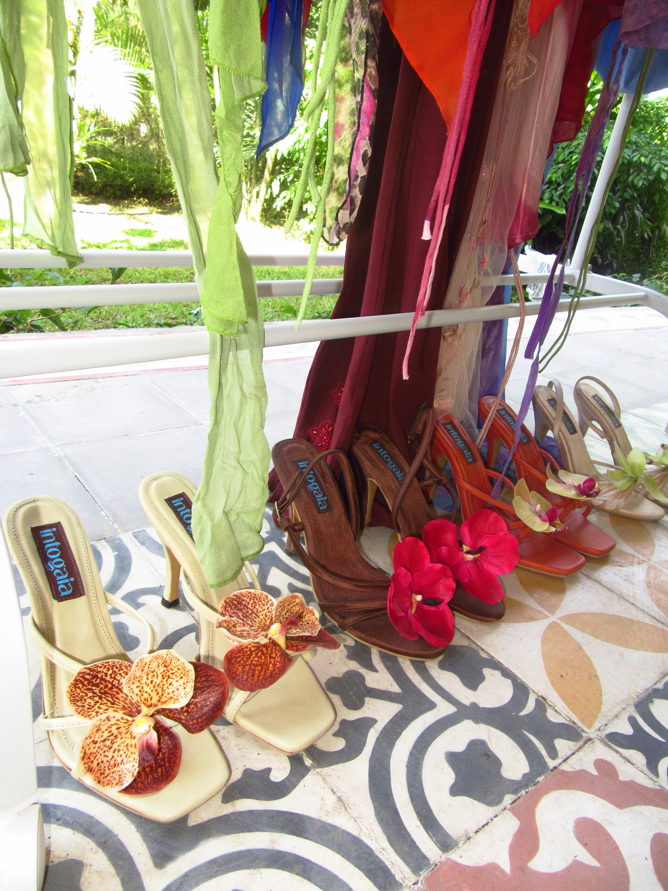 Orchids of Serendipity Stilettos