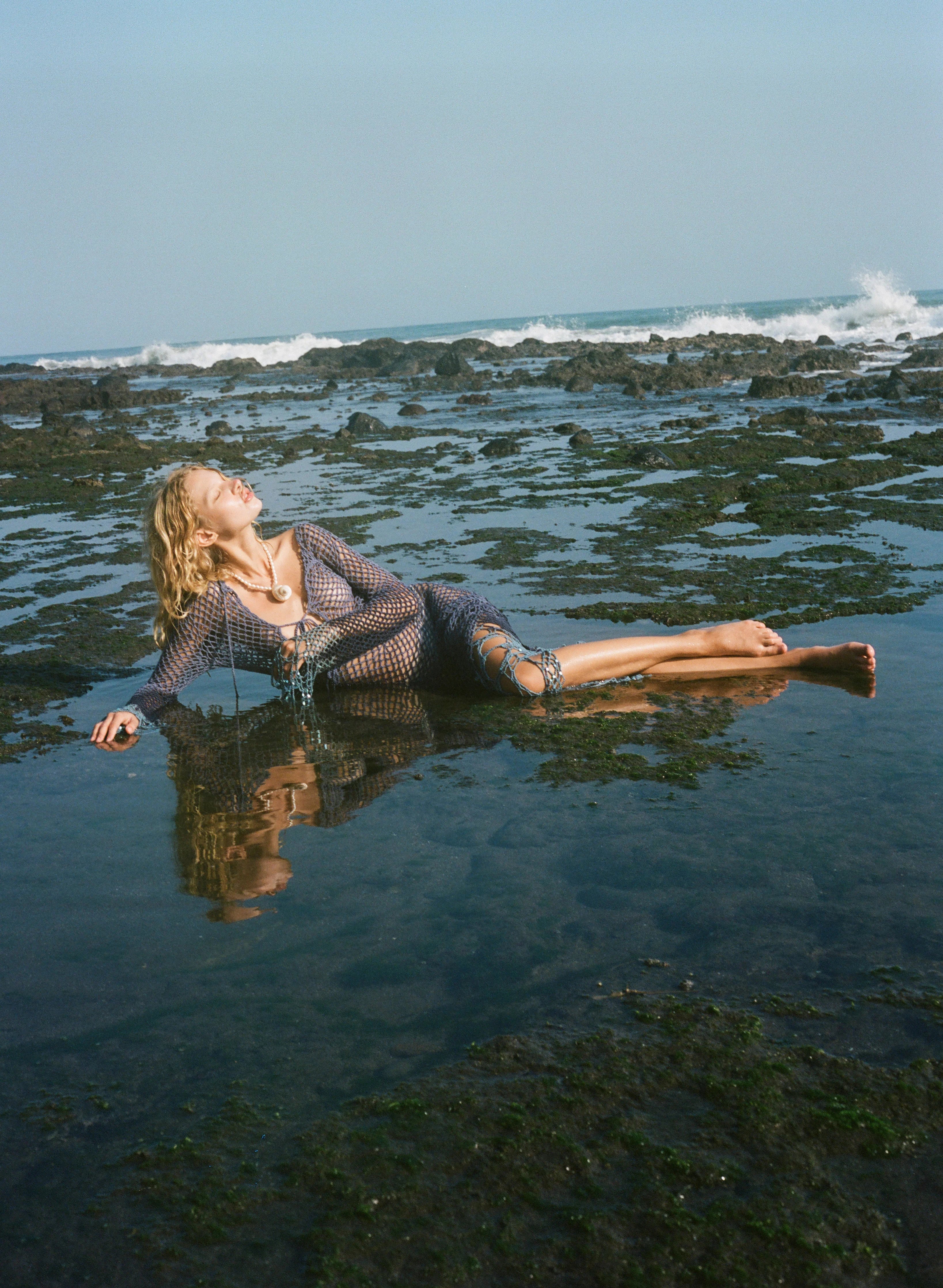 Sea Gypsy Crochet Dress